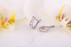 Arany baba és gyermek fülbevaló 6mm belső átmérővel - 