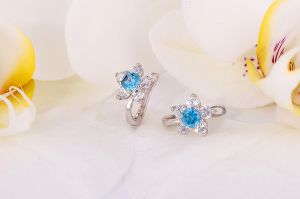 Arany bébi és gyermek fülbevaló i.l-ld-4599f-vk - Arany baba fülbevalók