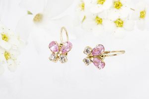 Arany bébi és gyermek fülbevaló x.-a140.4.102 - 