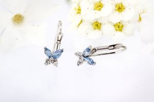 Arany bébi és gyermek fülbevaló x.-a140.4.10f-vk - Arany gyerek fülbevaló