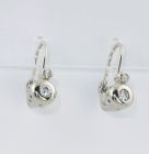 Arany bébi és gyermek fülbevaló dupla button 01